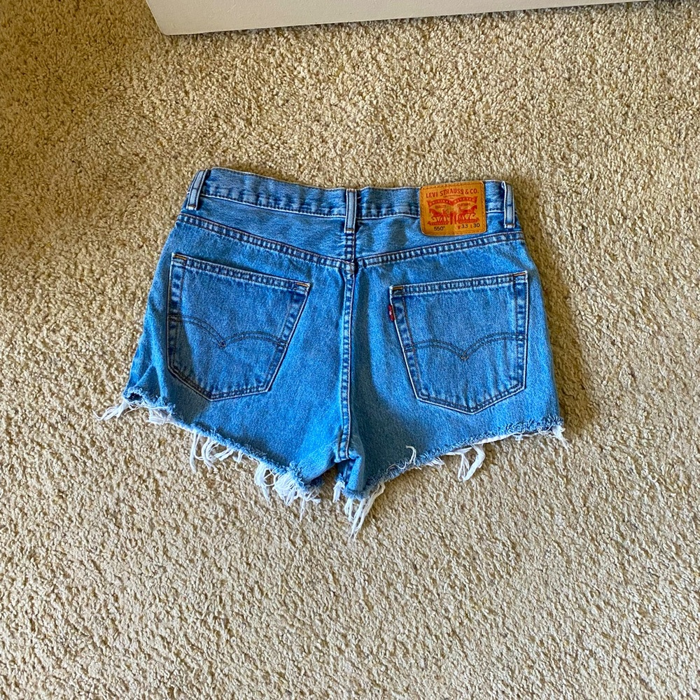 Levi’s Cut-offs, Light Wash